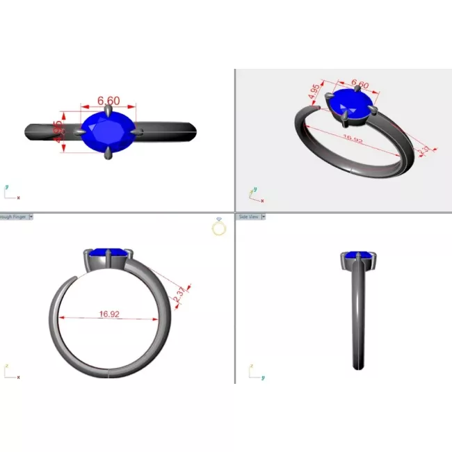 Diamond Ring CAD