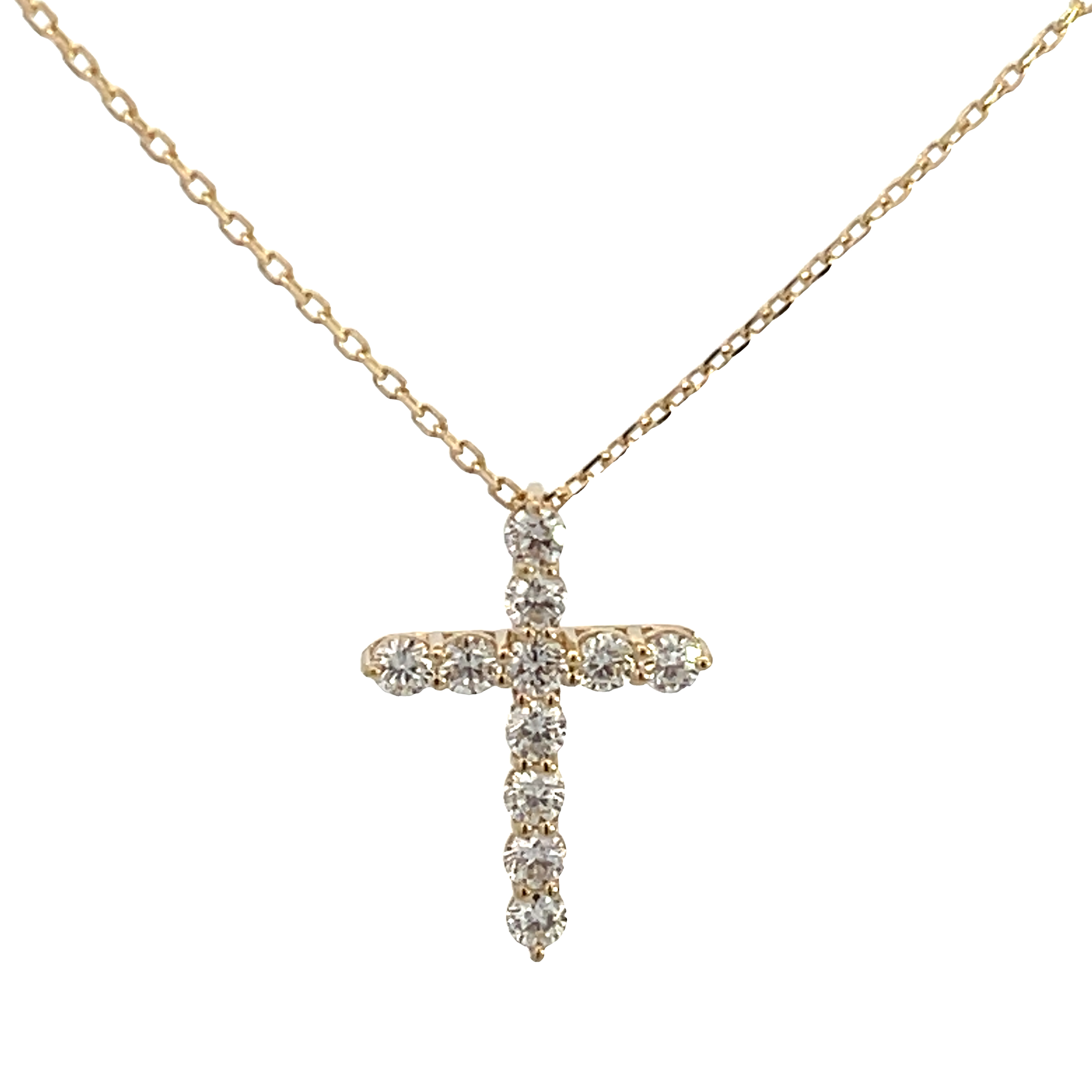Diamond Cross Pendant