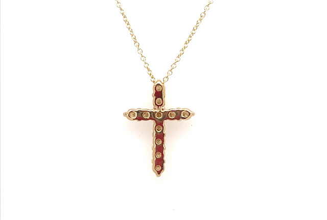 Diamond Cross Pendant