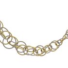 Buccellati 18K Hawaii Yellow and White Gold with Hand Twisted Circles Necklace