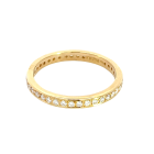 18K Yellow Gold 1/2ctw Diamond Eternity Band Hidalgo