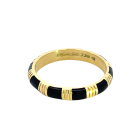Hidalgo 18K Yellow Gold Enamel Band