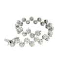 14K White Gold 7.66ctw Diamond Fashion Bracelet
