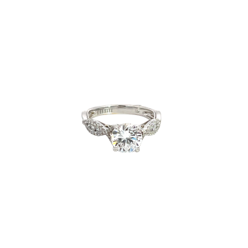 Kirk Kara 18K White Gold 0.30ctw Diamond Wedding Band