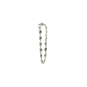 Tiffany & Co. Silver Bean Bracelet 7"