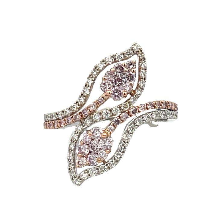 18K White Gold 0.94 CT Diamond Fashion Ring 18K White Gold 0.94 CT Diamond Fashion Ring