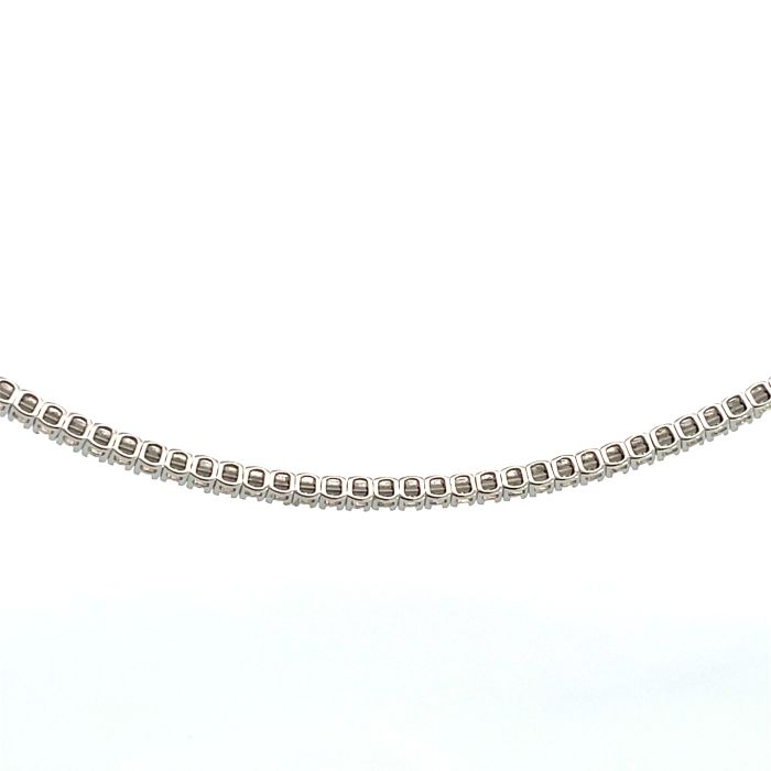 14K White Gold Necklace with 1.36ctw Diamonds 14K White Gold Necklace with 1.36ctw Diamonds