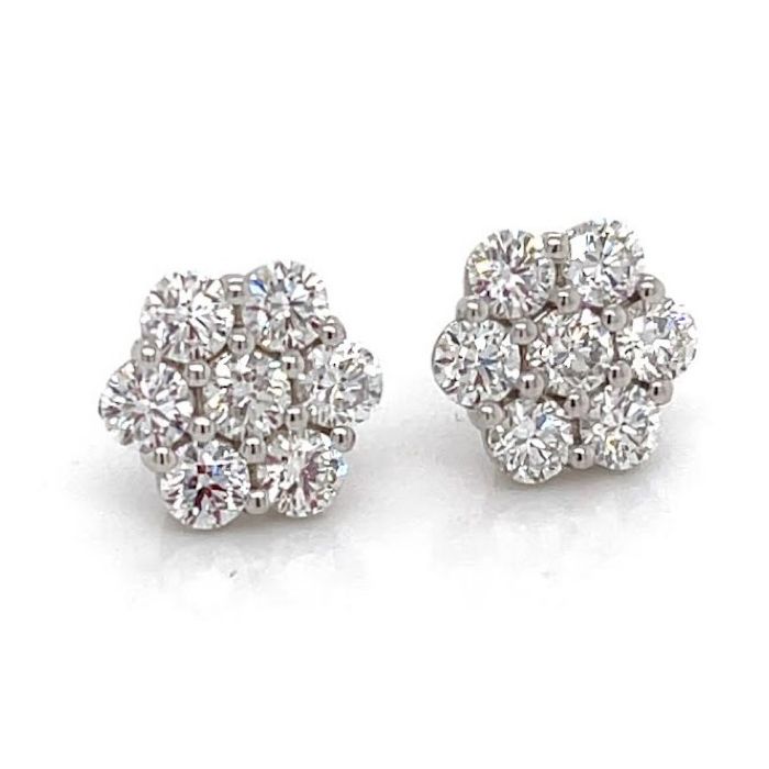 Flower Cluster Earrings Flower Cluster Earrings