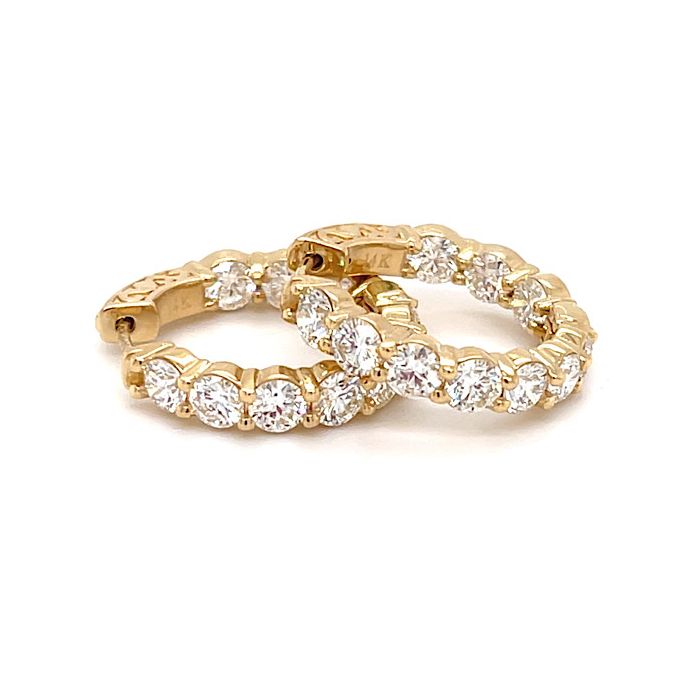 Shared Prong In & Out Hoop Shared Prong In & Out Hoop