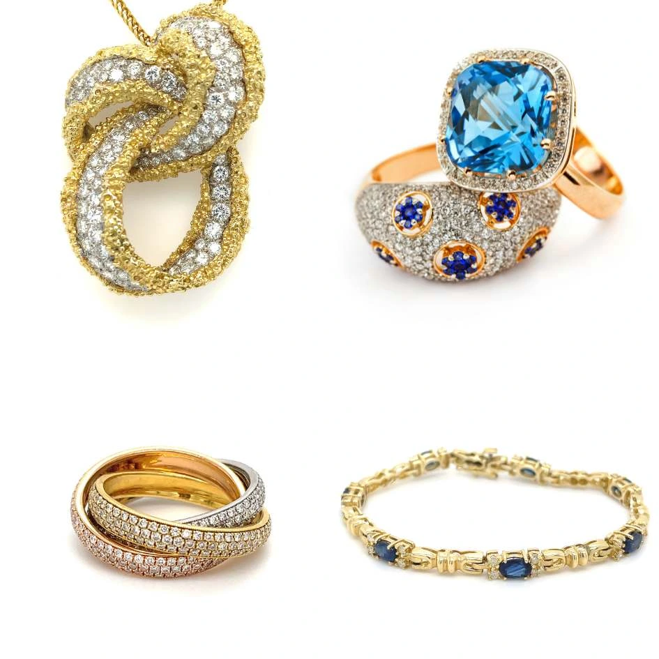 Estate Jewelry In Diamonds