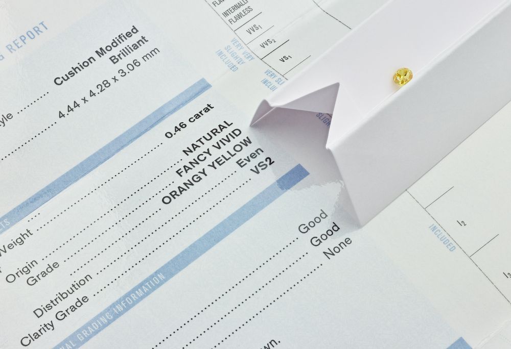 GIA Fancy Color Diamond